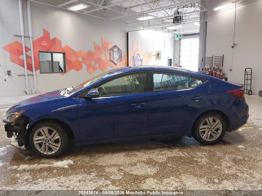 2019 Hyundai Elantra Preferred VIN: KMHD84LF5KU809454 Lot: 20243674
