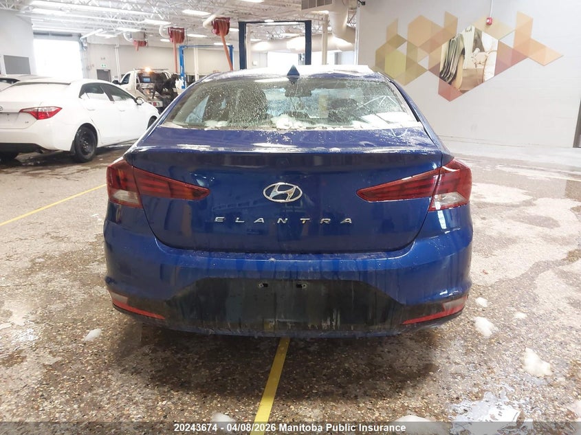 2019 Hyundai Elantra Preferred VIN: KMHD84LF5KU809454 Lot: 20243674