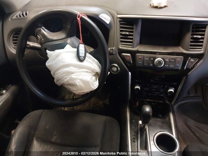 2015 Nissan Pathfinder S VIN: 5N1AR2MM9FC636907 Lot: 20243810