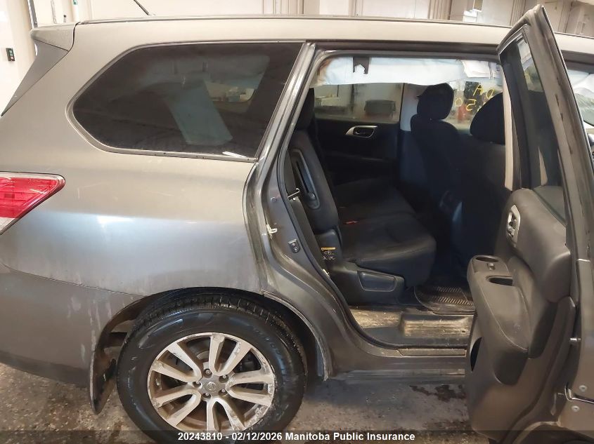 2015 Nissan Pathfinder S VIN: 5N1AR2MM9FC636907 Lot: 20243810