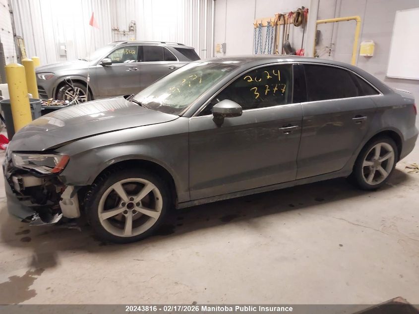 2015 Audi A3 2.0T Quattro VIN: WAUBFRFF8F1131362 Lot: 20243816