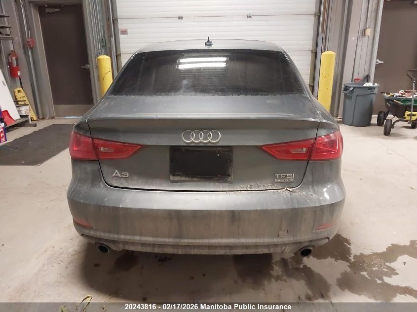 2015 Audi A3 2.0T Quattro VIN: WAUBFRFF8F1131362 Lot: 20243816