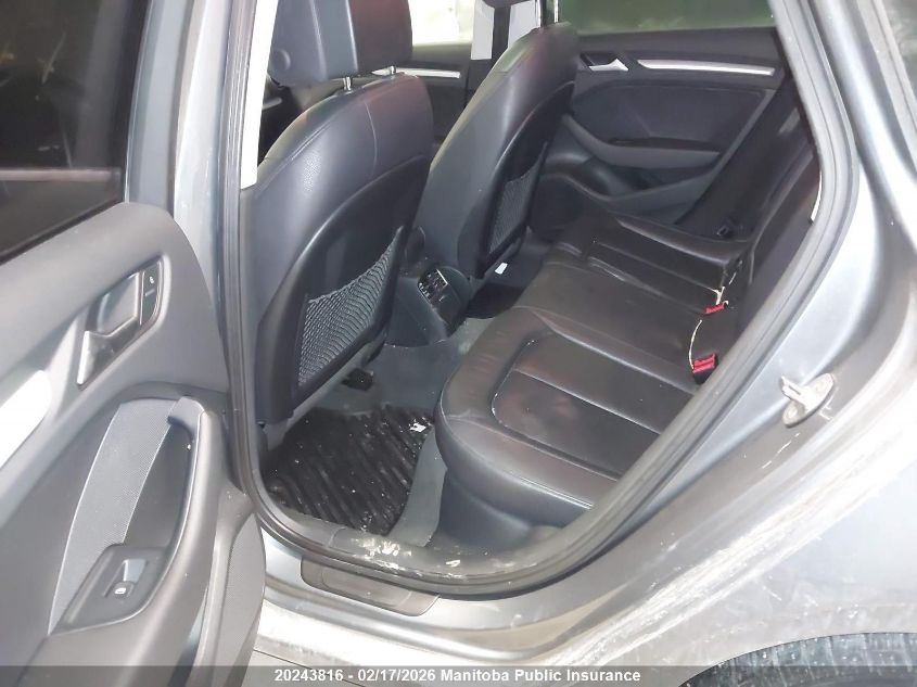 2015 Audi A3 2.0T Quattro VIN: WAUBFRFF8F1131362 Lot: 20243816