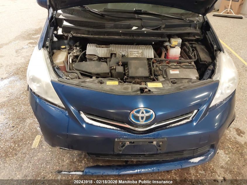 2012 Toyota Prius V VIN: JTDZN3EU3C3101249 Lot: 20243918