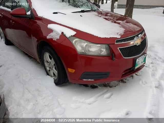 1G1PG5S91B7133985 2011 Chevrolet Cruze Lt Turbo auction photo 1