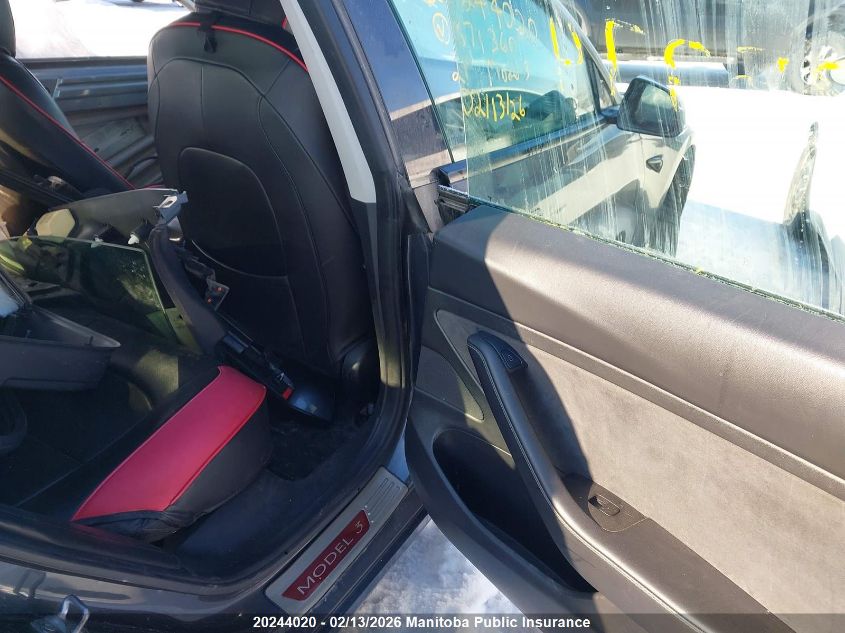 2021 Tesla Model 3 Standard Range Plus 50 VIN: 5YJ3E1EA3MF871360 Lot: 20244020