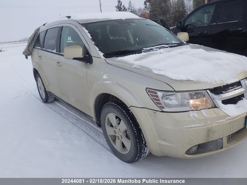 3D4PG5FV2AT126619 2010 Dodge Journey Sxt auction photo 1