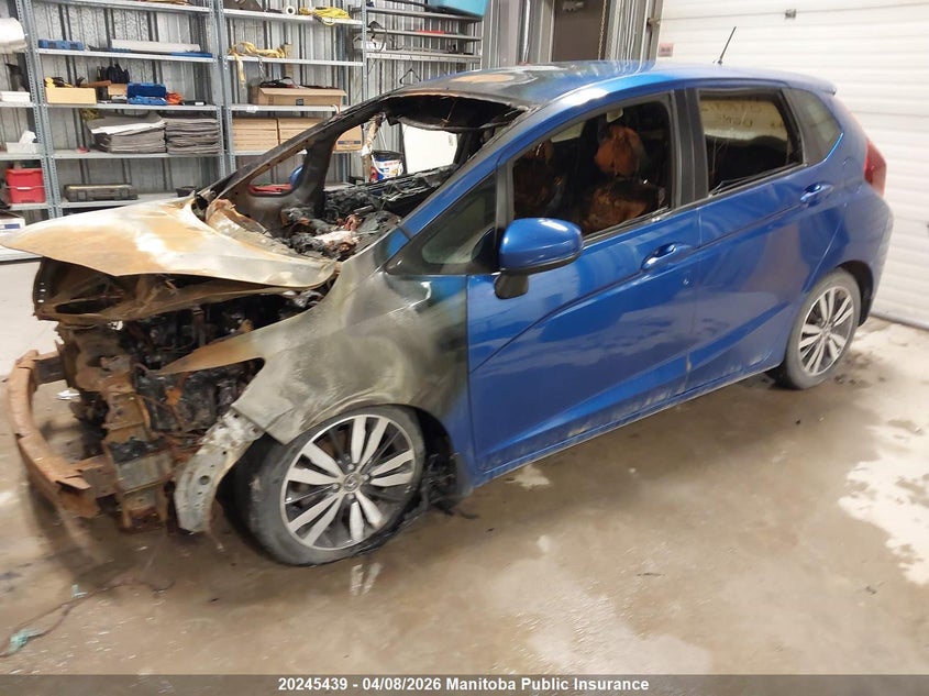 2017 Honda Fit Se VIN: 3HGGK5H69HM102048 Lot: 20245439