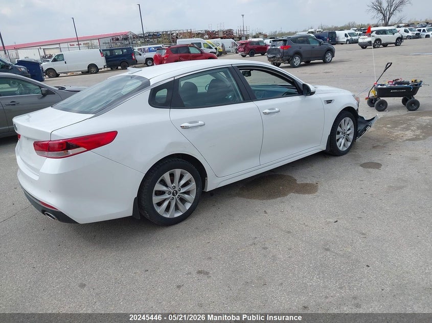 Vin: 5xxgt4l32jg180925, lot: 10256430, kia optima lx 20184