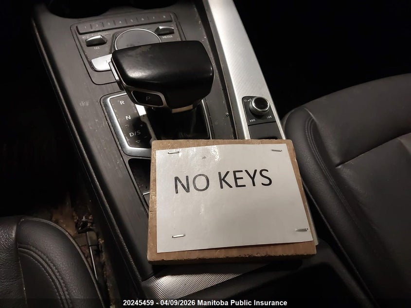 2017 Audi A4 2.0T Quattro VIN: WAUBNAF47HN007033 Lot: 20245459