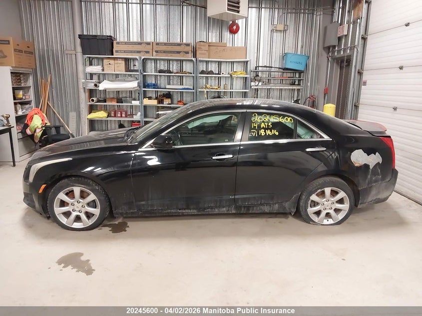 2014 Cadillac Ats Turbo VIN: 1G6AG5RXXE0181616 Lot: 20245600