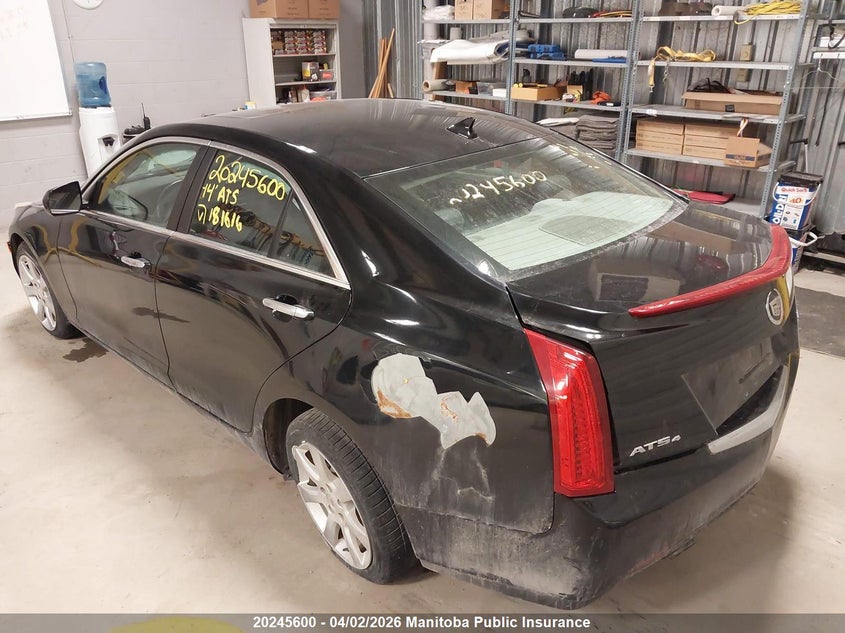 2014 Cadillac Ats Turbo VIN: 1G6AG5RXXE0181616 Lot: 20245600