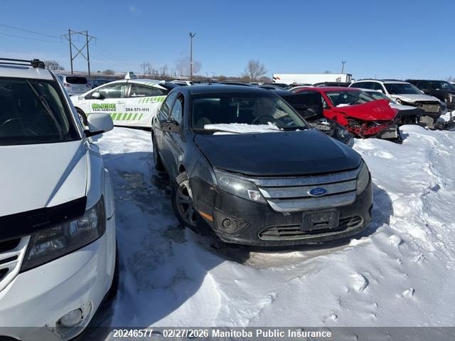 3FAHP0HA2CR252144 2012 Ford Fusion Se auction photo 1