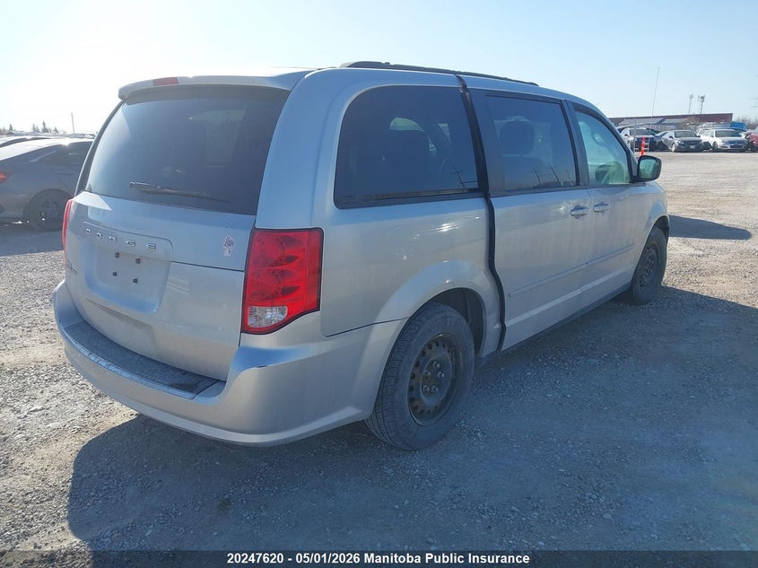 Vin: 2c4rdgbg2cr352537, lot: 10258604, dodge grand caravan se 20124