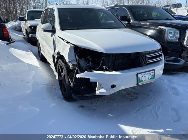 2013 Volkswagen Tiguan 2.0 Tsi VIN: WVGJV7AX1DW008004 Lot: 20247772