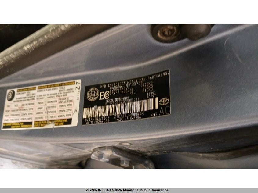 2006 Toyota Matrix Xr VIN: 2T1KR32EX6C595124 Lot: 20248636