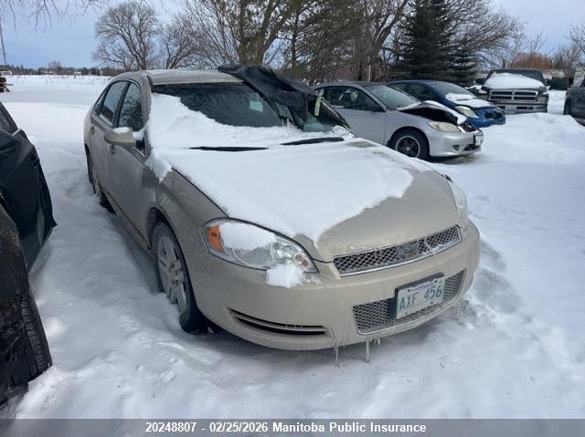 2G1WA5E31C1118874 2012 Chevrolet Impala Ls V6 auction photo 1