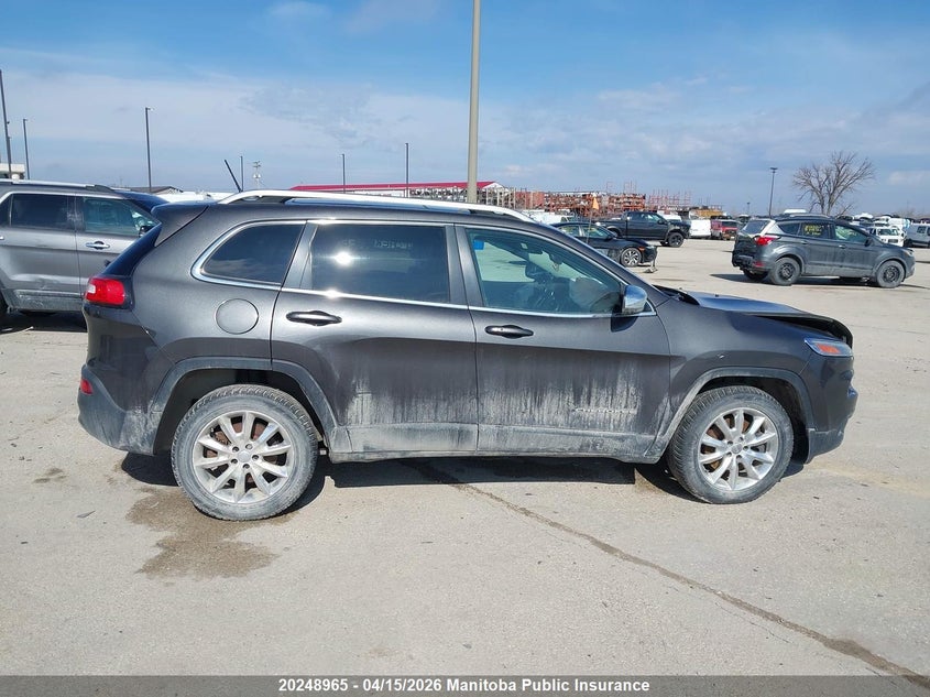 2014 Jeep Cherokee Limited VIN: 1C4PJMDS9EW306102 Lot: 20248965