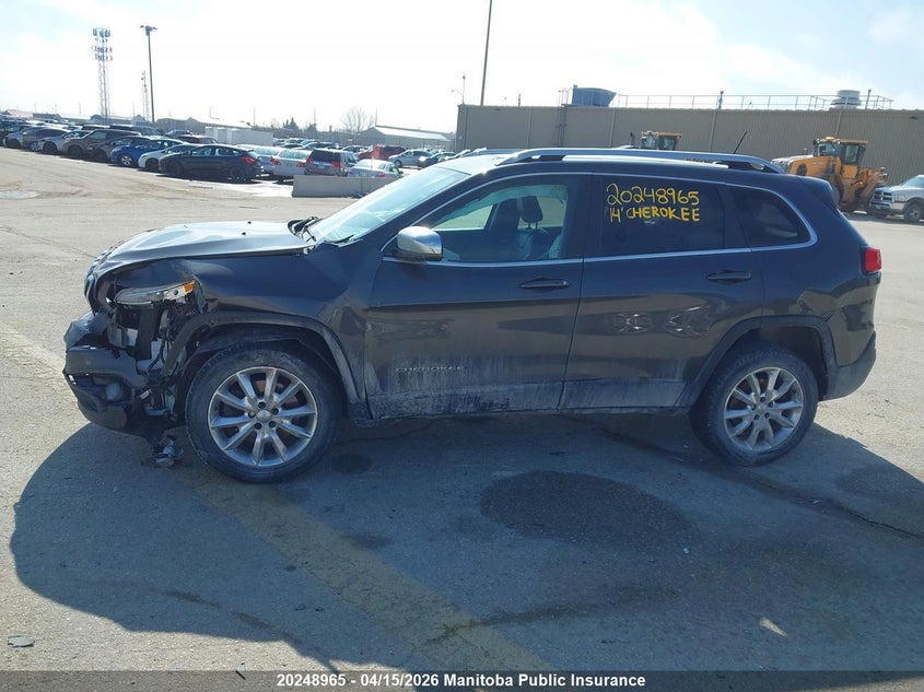 2014 Jeep Cherokee Limited VIN: 1C4PJMDS9EW306102 Lot: 20248965