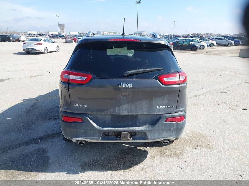 2014 Jeep Cherokee Limited VIN: 1C4PJMDS9EW306102 Lot: 20248965