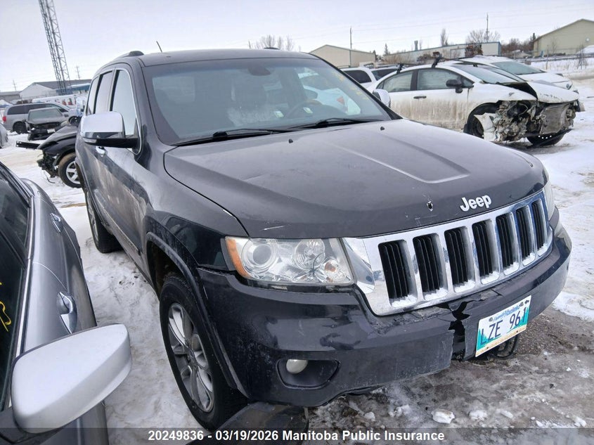 2012 JEEP GRAND CHEROKEE OVERLAND