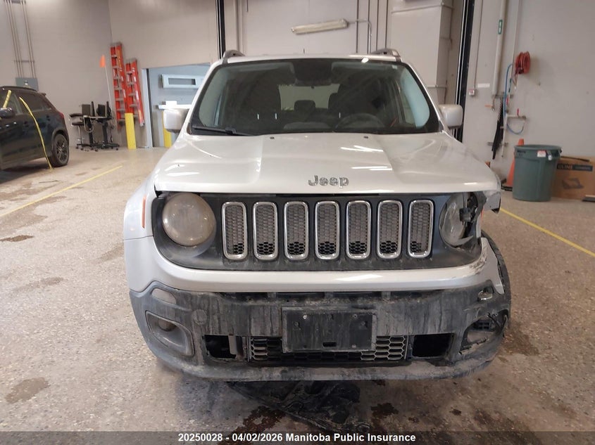 2017 Jeep Renegade North VIN: ZACCJBBB6HPG66077 Lot: 20250028