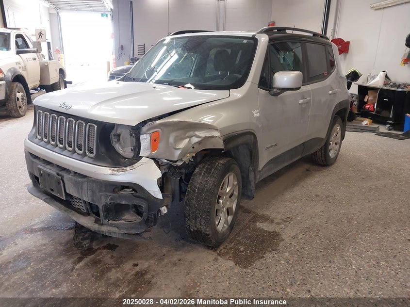2017 Jeep Renegade North VIN: ZACCJBBB6HPG66077 Lot: 20250028