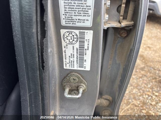 2007 Honda Cr-V Ex VIN: 5J6RE48547L803087 Lot: 20250046