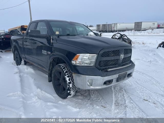 DODGE RAM 1500 RAM 1500 OUTDOORSMAN QUAD CAB