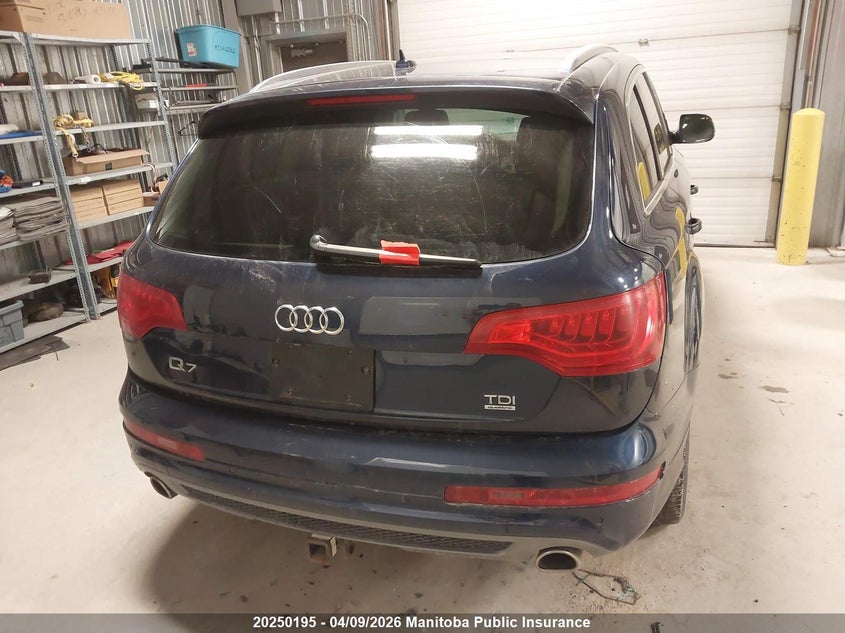 2015 Audi Q7 V6 Tdi VIN: WA1WMCFEXFD002661 Lot: 20250195