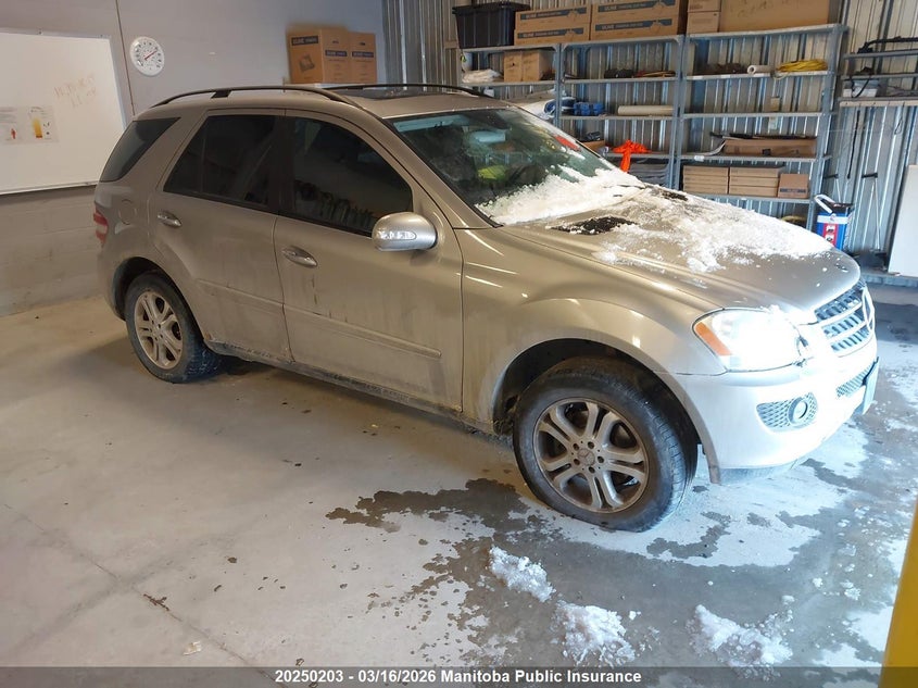 4JGBB86EX7A152663 2007 Mercedes Benz Ml350 auction photo 1