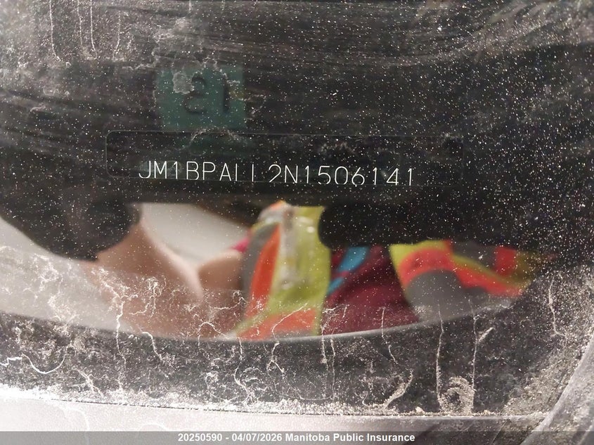 2022 Mazda Mazda3 Sport Gs VIN: JM1BPALL2N1506141 Lot: 20250590