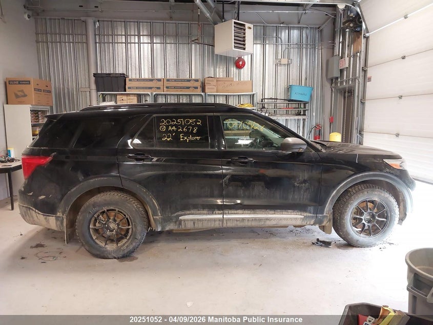 2022 Ford Explorer Xlt VIN: 1FMSK8DH0NGA42678 Lot: 20251052