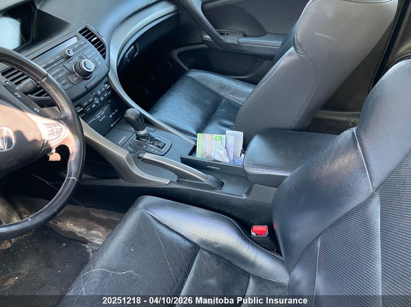 2010 Acura Tsx VIN: JH4CU4F62AC800365 Lot: 20251218