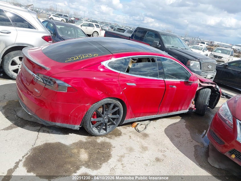 2016 Tesla Model S 90D VIN: 5YJSA1E41GF123728 Lot: 20251230