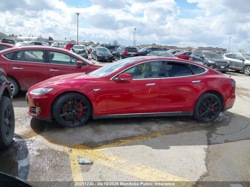 2016 Tesla Model S 90D VIN: 5YJSA1E41GF123728 Lot: 20251230
