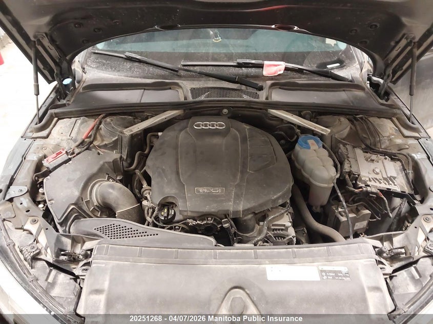 2018 Audi A4 2.0T Quattro VIN: WAUBNAF45JN014634 Lot: 20251268