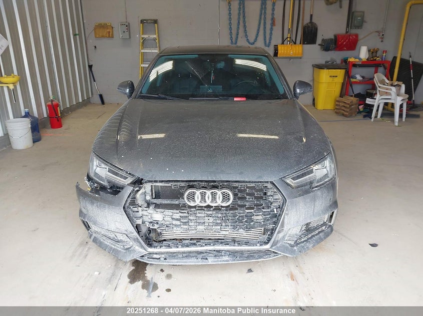 2018 Audi A4 2.0T Quattro VIN: WAUBNAF45JN014634 Lot: 20251268