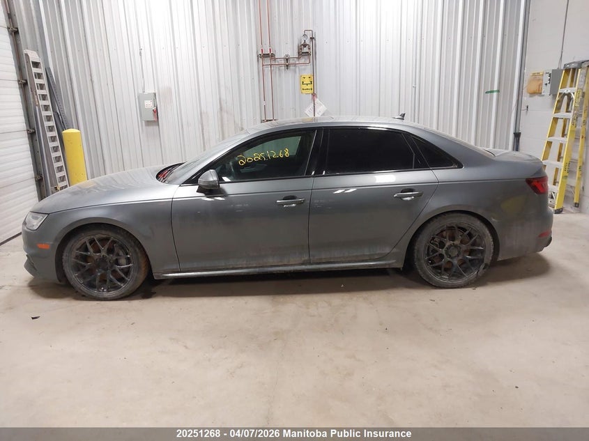 2018 Audi A4 2.0T Quattro VIN: WAUBNAF45JN014634 Lot: 20251268