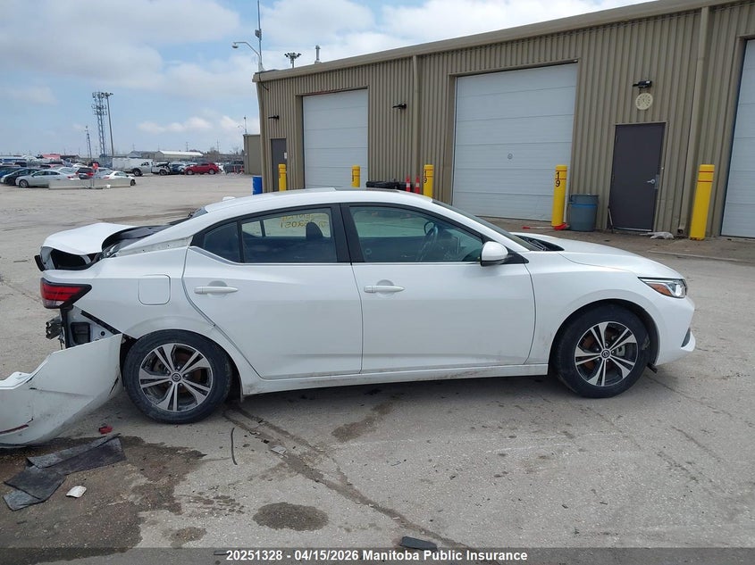 2021 Nissan Sentra 2.0 S VIN: 3N1AB8CVXMY252051 Lot: 20251328