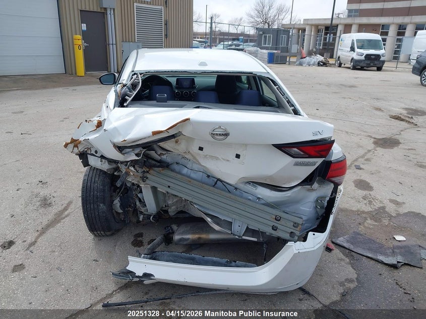 2021 Nissan Sentra 2.0 S VIN: 3N1AB8CVXMY252051 Lot: 20251328