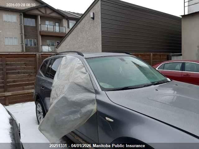 2009 BMW X3 3.0I VIN: WBXPC934X9WJ30180 Lot: 20251331