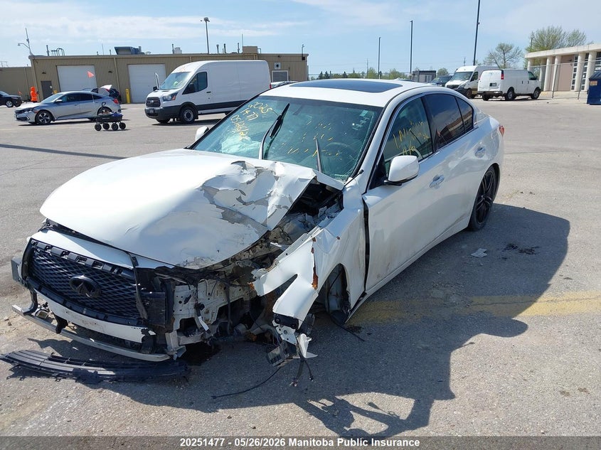 2014 Infiniti Q50 VIN: JN1BV7AR9EM680306 Lot: 20251477