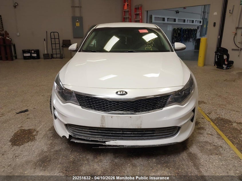 2018 Kia Optima Lx VIN: 5XXGT4L36JG243489 Lot: 20251632