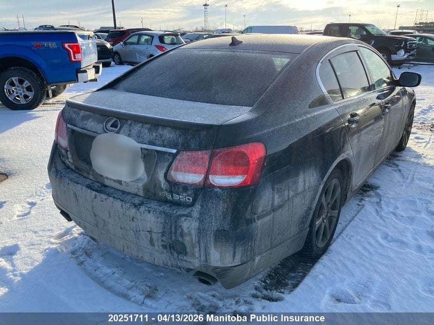 2008 Lexus Gs 350 VIN: GRS1910038650 Lot: 20251711