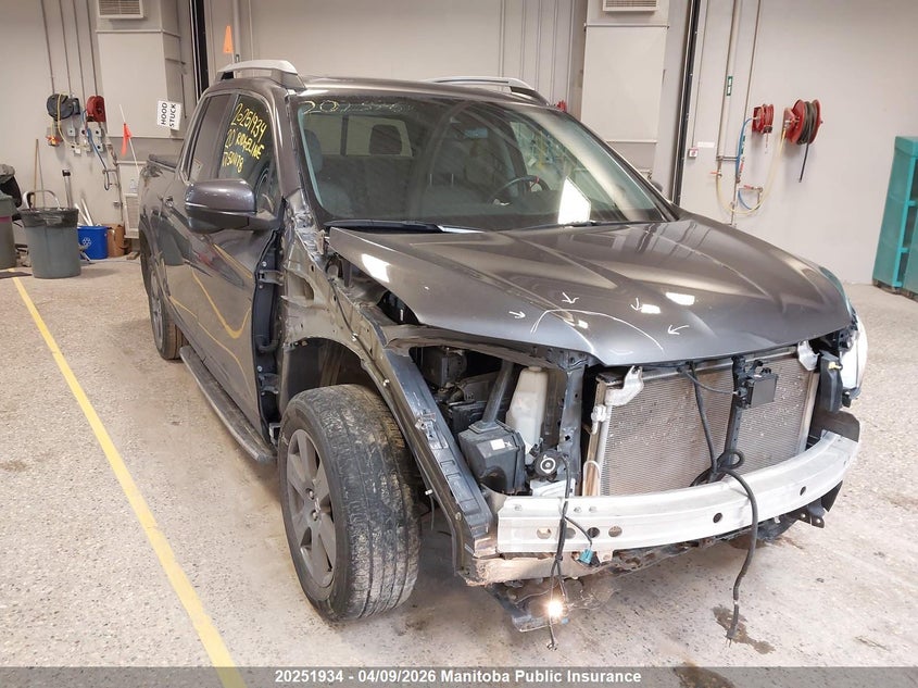 2020 Honda Ridgeline Ex-L VIN: 5FPYK3F54LB501178 Lot: 20251934