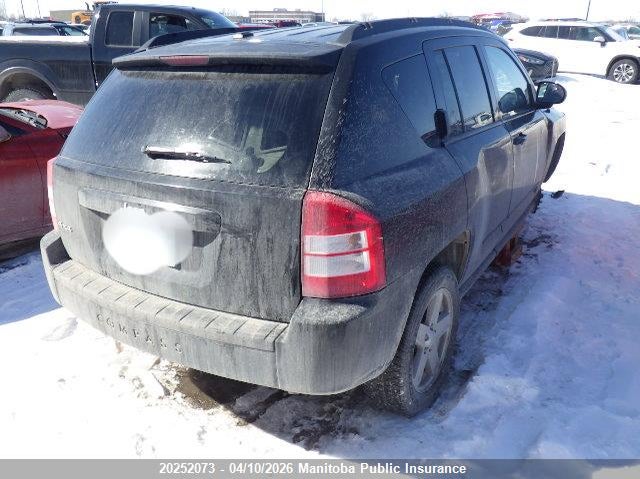 2010 Jeep Compass North VIN: 1J4NF4FB8AD520780 Lot: 20252073
