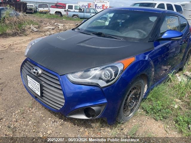 Vin: kmhtc6ae9eu200341, lot: 10263191, hyundai veloster turbo 20142