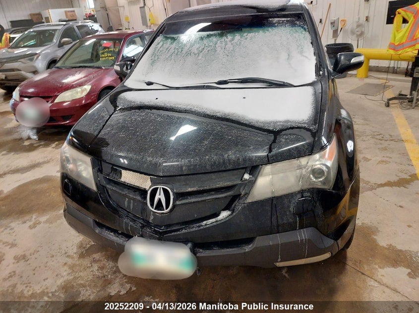 2007 Acura Mdx Elite VIN: 2HNYD28547H004734 Lot: 20252209