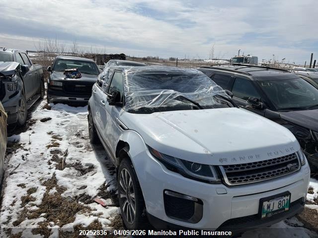 2017 Land Rover Range Rover Evoque Hse VIN: SALVR2BG4HH198721 Lot: 20252836